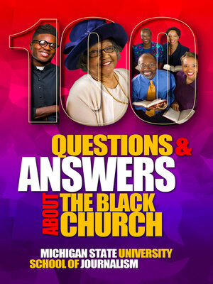 cover image of 100 Questions and Answers About the Black Church